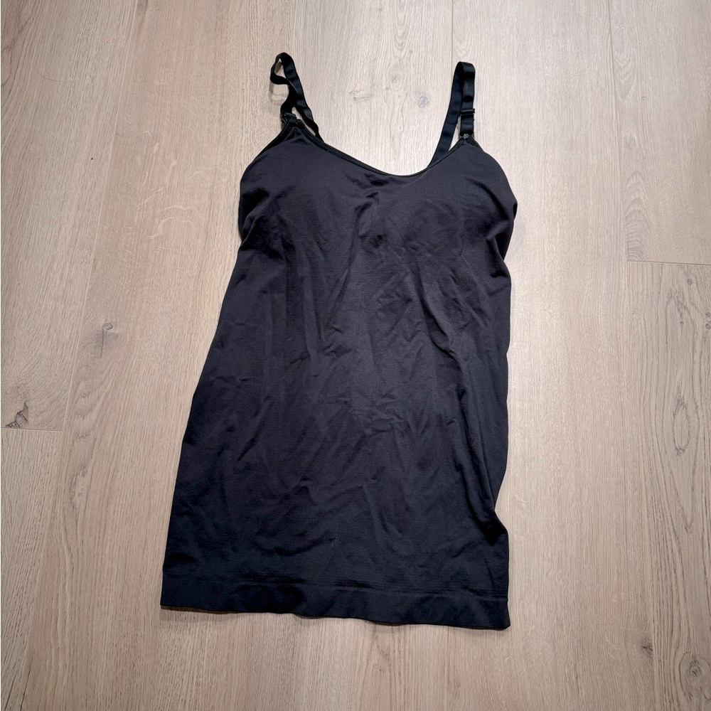 Bravado black nursing tank size S